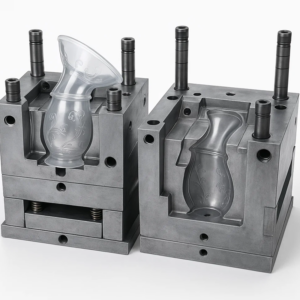 OEM High Precision Chroming Silicone Manual Breast Pump Tooling Mould Mold for Baby Breastfeeding Factory1
