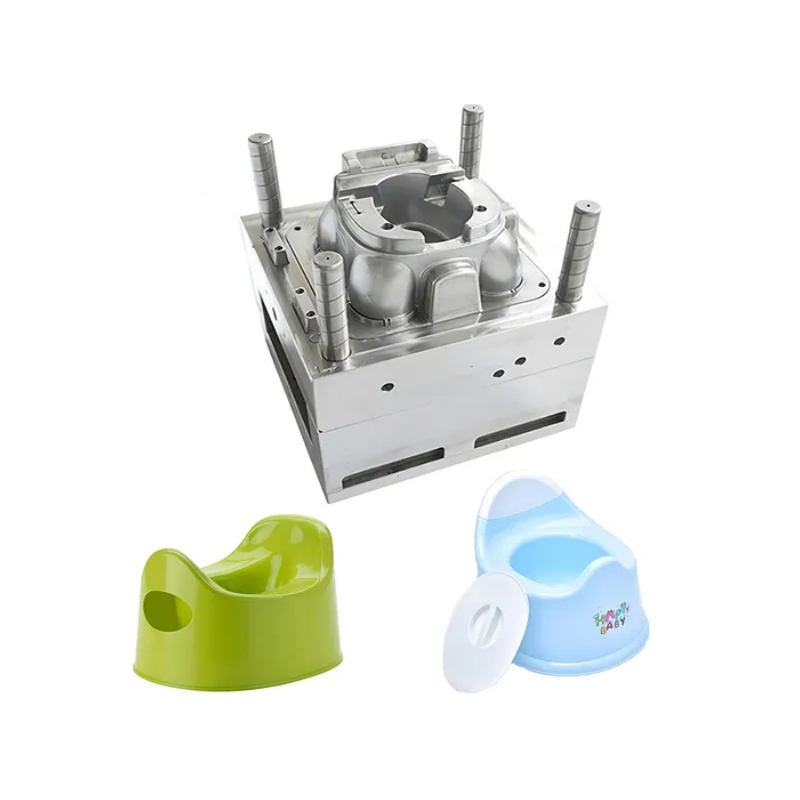 Custom High Precision Plastic Injection Molding Baby Toilet Seat Mould Tooling for Baby Care Suppliers 1