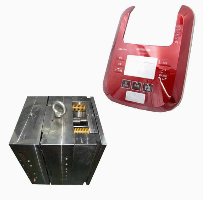 Custom High Standard Overmolding Mold Tooling for Rice Cooker Panels1